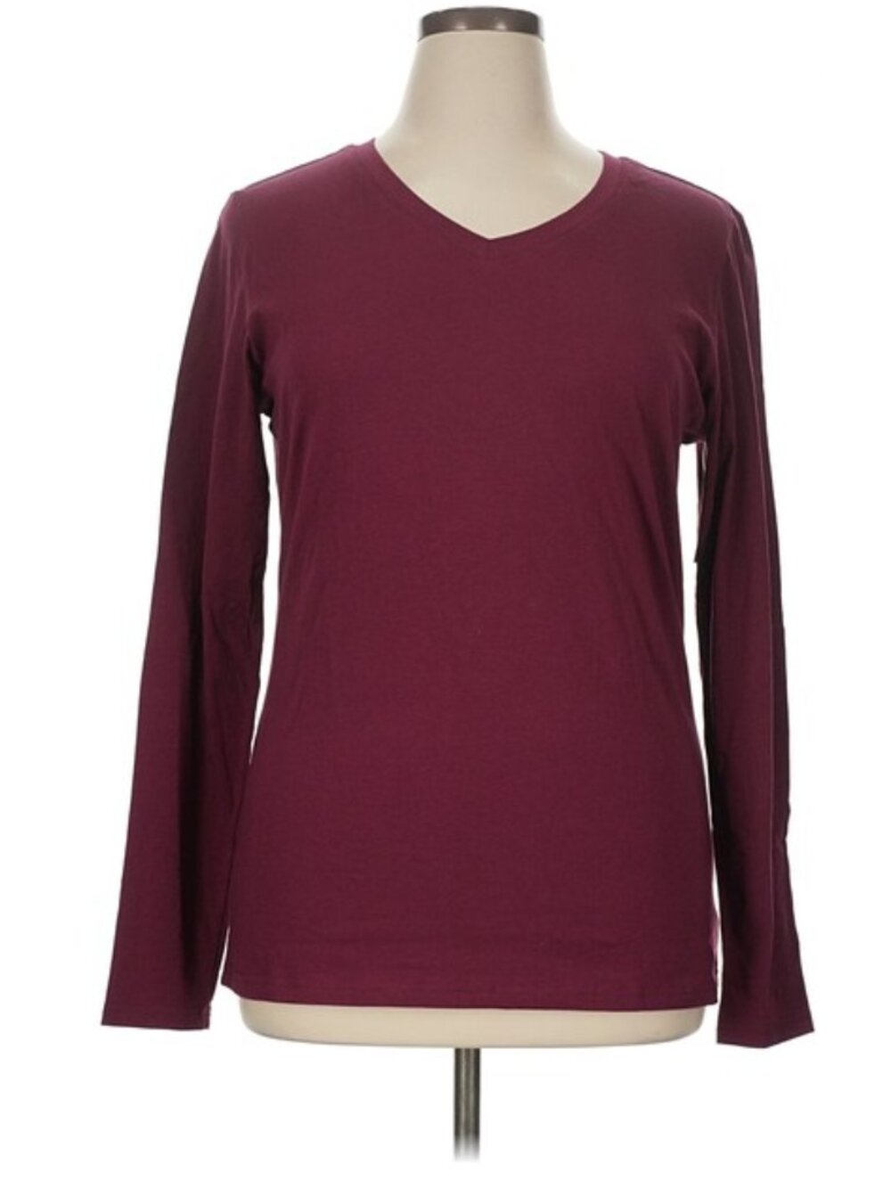 NEW with tags, Natural Uniforms long sleeve v-neck tee, size L-XL